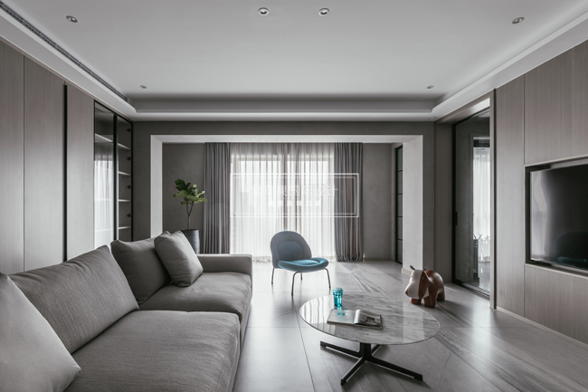 現(xiàn)代簡約裝修案例，體現(xiàn)年輕人的活力！